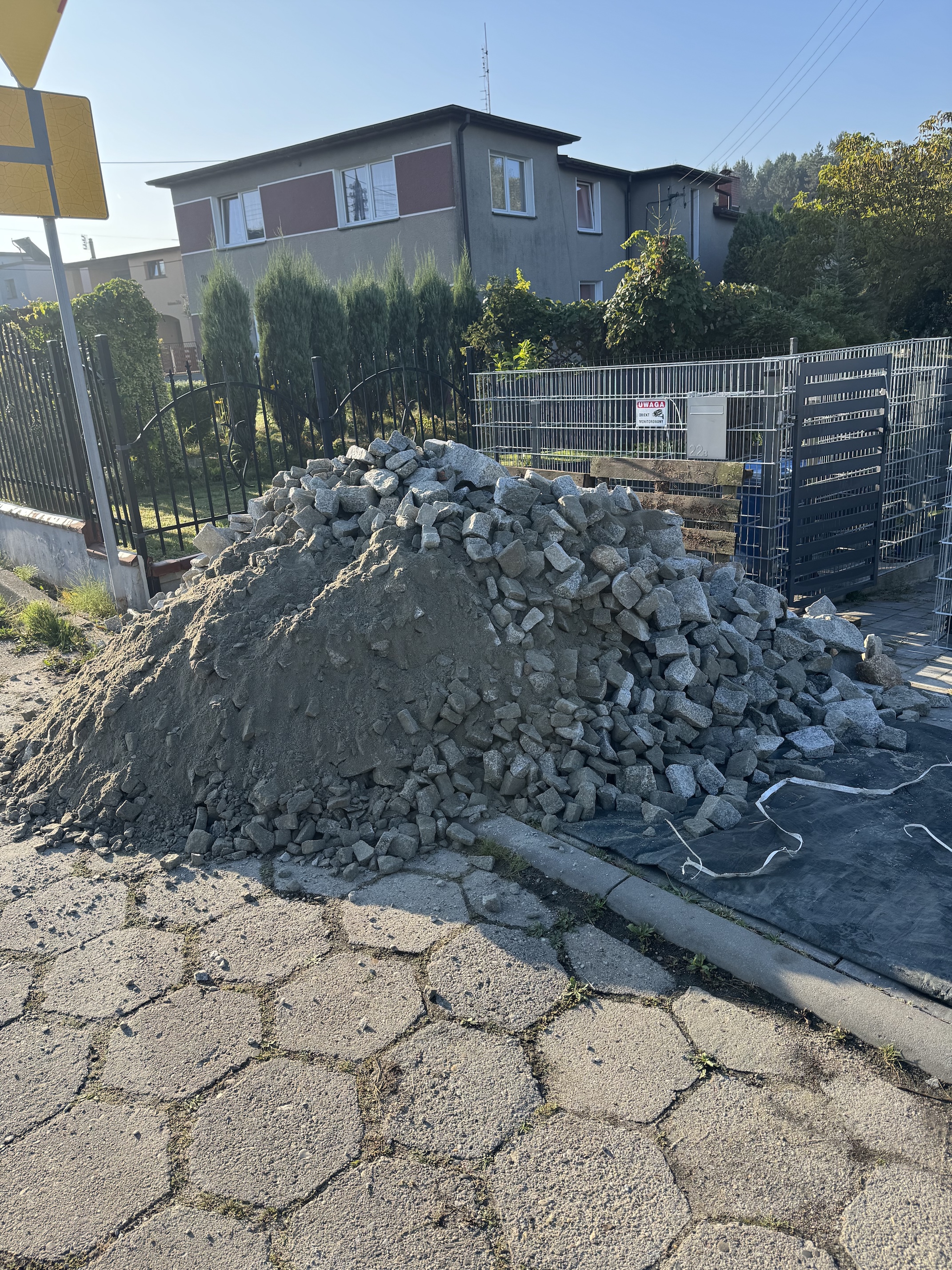 Krater powstały po lądowaniu meteorytu w Rybniku